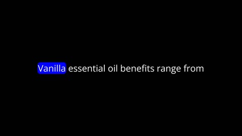 Vanilla Essential Oil Benefits