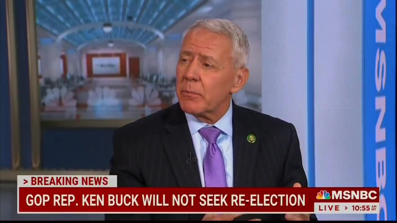 RINO Ken Buck Won't Seek Re-Election 🦏🦏🦏