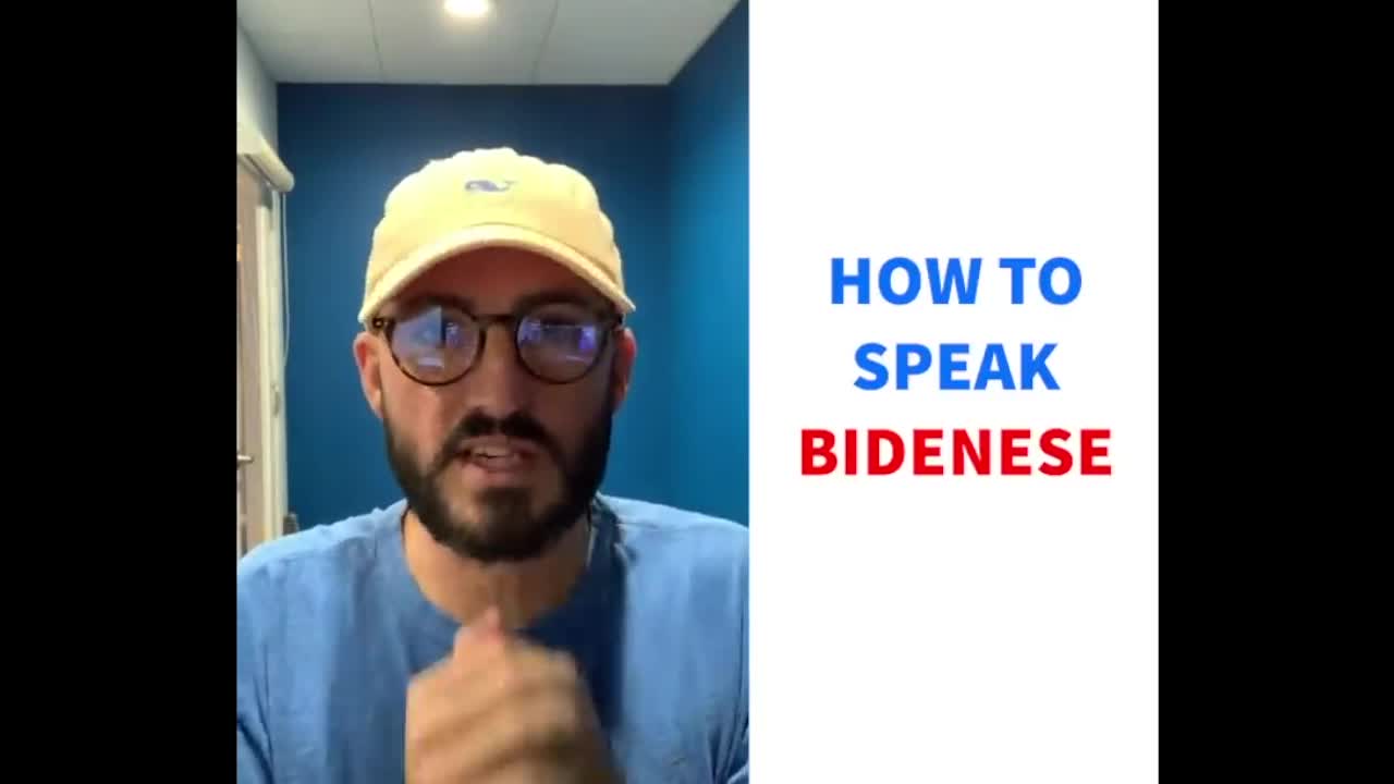 BACKUP: How To Speak "Bidenese"