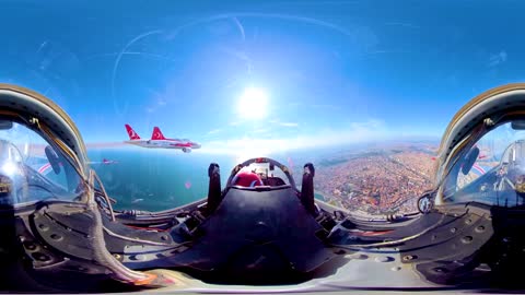 Turkish Stars and THY Istanbul Flight - 360 Degree Video