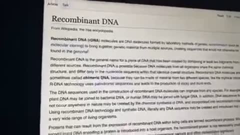 Disturbing... I couldn’t even share the vid so I'll post instead