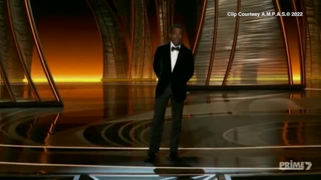 Will Smith SLAPS Chris Rock at Oscars 2022