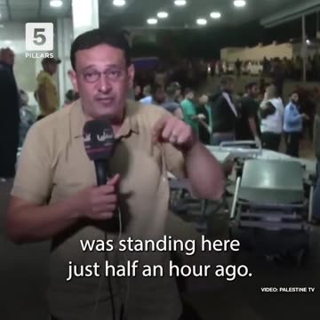 Reporter Ditches Protective Gear, Breaks Down After Hearing His Colleague & His Family Were Killed