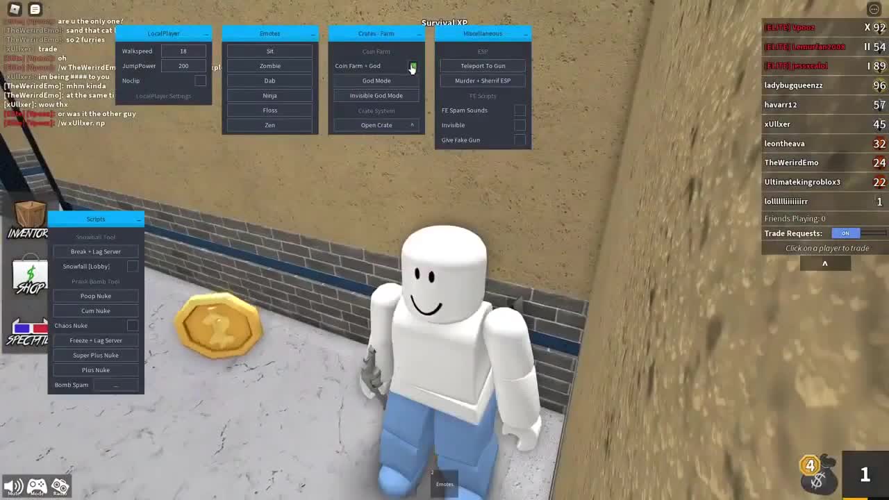 🔥Roblox Murder Mystery 2 Script Hack GUI TP, Esp, Auto Farm, God, Kill All! 2021 ⚡️