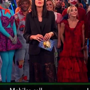 Moments before Strictly star Amy Dowden collapses backstage