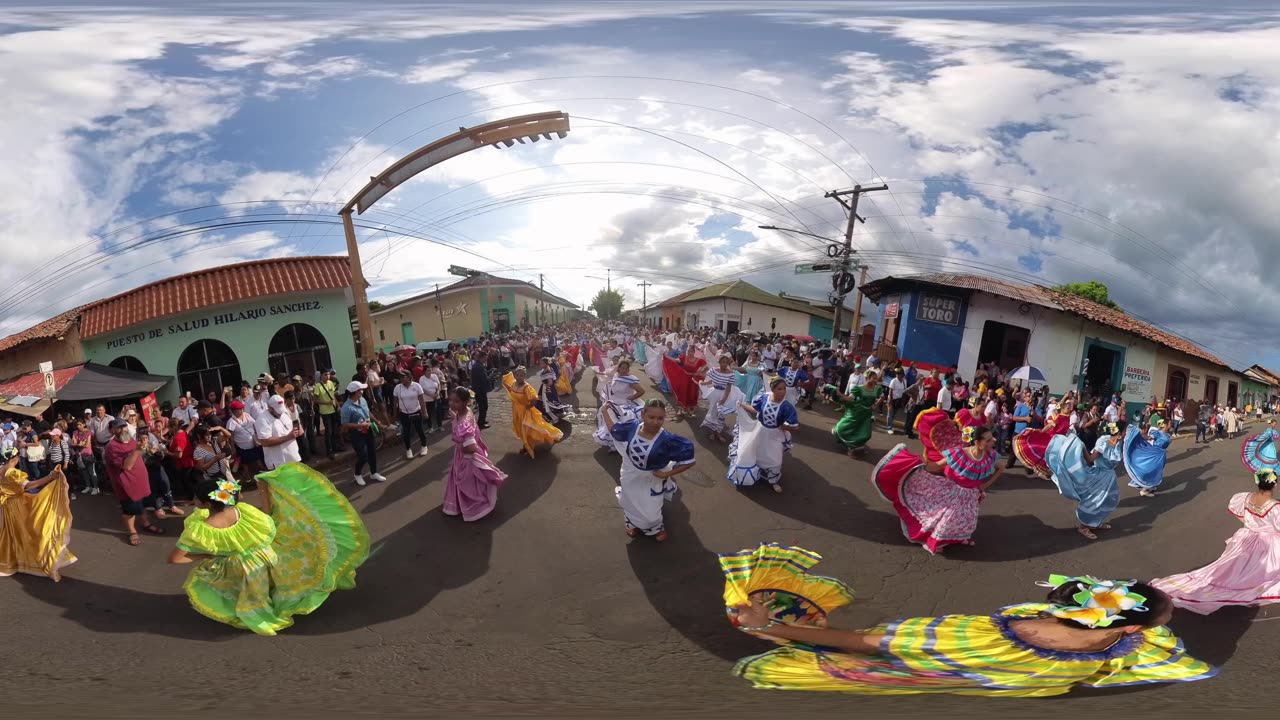 #Defile do Corrido de Leon #Parade #Nicaragus 2023 | Sutiava with Original Audio of the Event