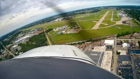 Landing at KOSH