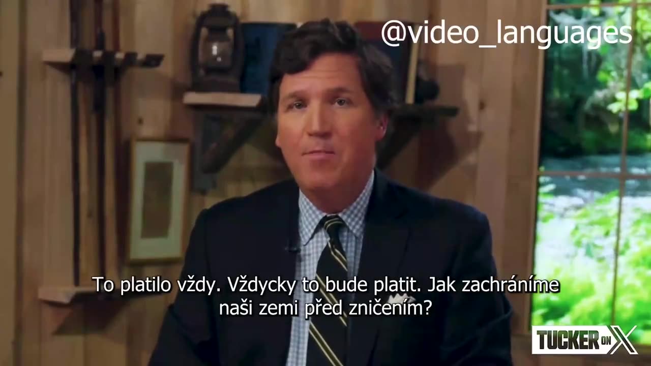 Tucker Carlson komentuje konflikt mezi Hamásem a Izrealem