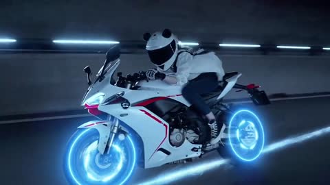 motorcycle light wheel