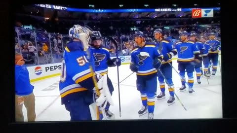 BOS vs STL - Blues Win 6-4