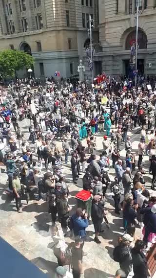 Australia: Massive Lockdown Protests Sept. 18, 2021