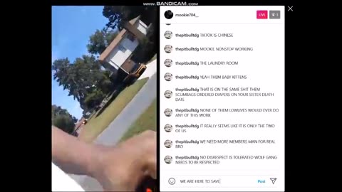 Mookie7o4 Instagram Stream ☞ Cut The Grass Challenge ☜ October 14th 2021