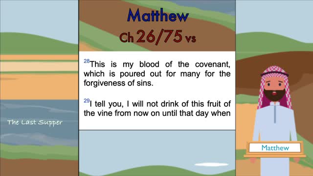 Matthew Chapter 26 (The spirit is willing, but the body is weak?)