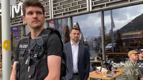 American Journalist Jack Posobiec Was Detained by World Economic Forum Police in Davos