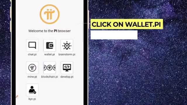 Pi network wallet create