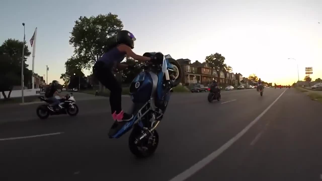 wonderful balance of bike while jumping.