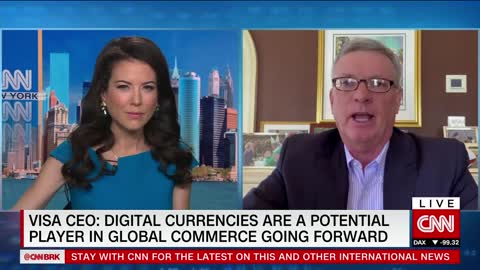 Visa CEO asked about future of cryptocurrency