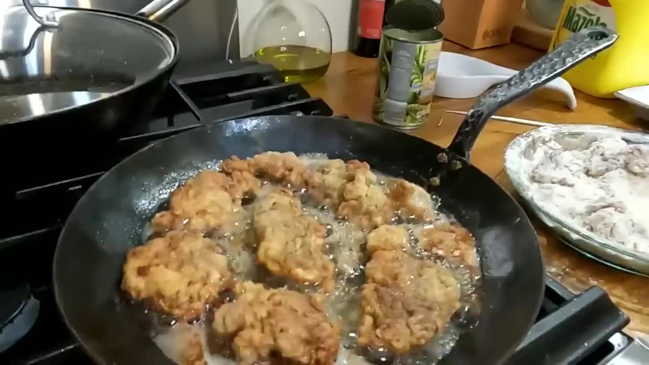 Fried Pork Cubed Steak for Supper, Southern Cooking Like Mama did!