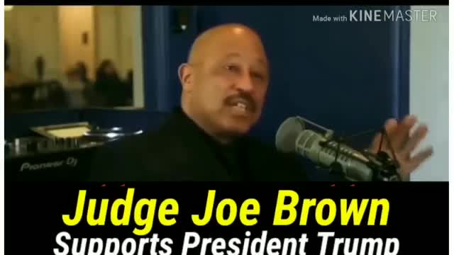 Judge Joe Brown shows his support for Trump and exposes Obama