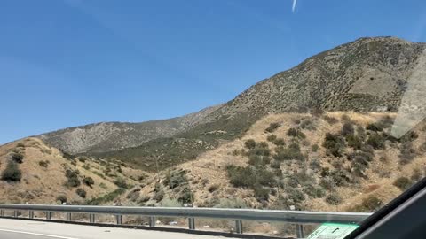 Amazing scenery on the AZ/CA border on I10