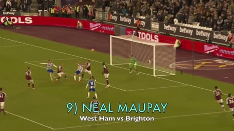 Top 30 Premier League Goals 2021 - 22