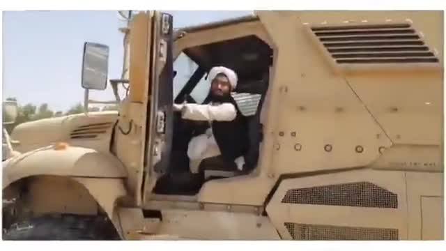 Taliban in control of more U.S.-made armored vehicles