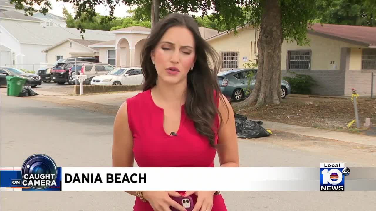 Dania Beach Neighborhood shaken by overnight gun fire