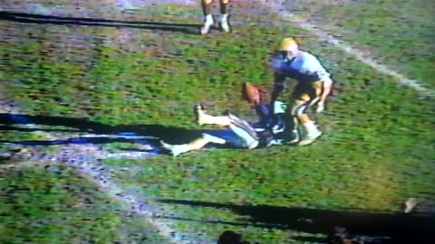 1988 PA State Playoffs - Lance Evina's Awesome Circus Catch!