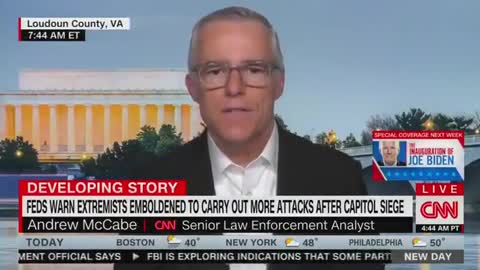 Ex-FBI Liar Andy McCabe Offers INSANE Anti-Trump Analysis on CNN