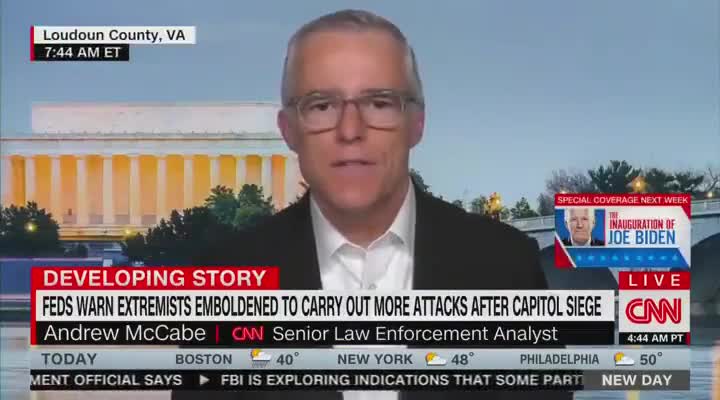 Ex-FBI Liar Andy McCabe Offers INSANE Anti-Trump Analysis on CNN