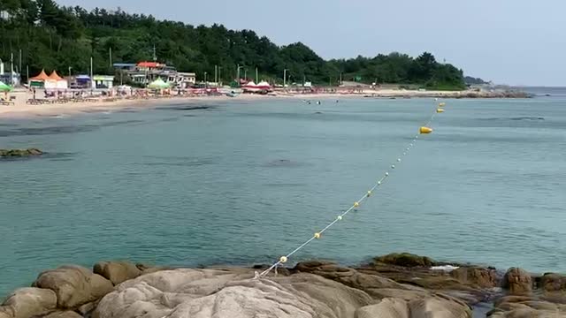 korea busstop sea tour southkorea oceancity