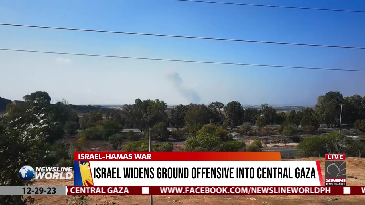 Israel widens ground offensive into central Gaza