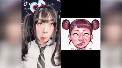 Cute Funny Face Challenge | Tik Tok