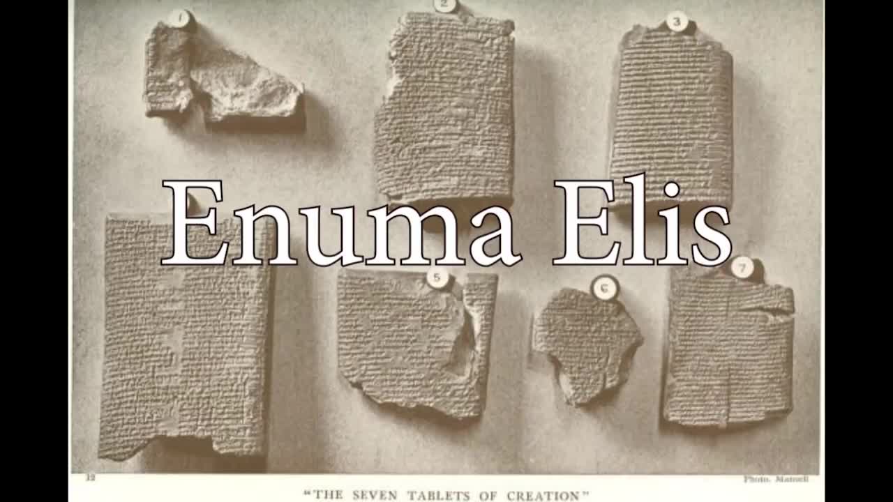 Lettura del libro Enuma Elis-il Mito Babilonese della Creazione queste sono esattamente tutte le stronzate che dicono i pagani ed i massoni appunto...Detto questo,astenersi da idiozie se non sono sostenute da prove storiche certe