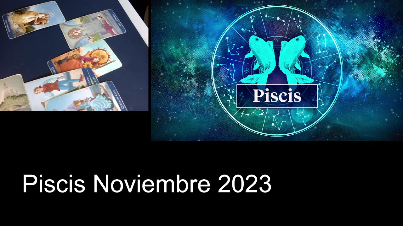 Piscis Noviembre 2023 (Mantente calmada por lo que venga)