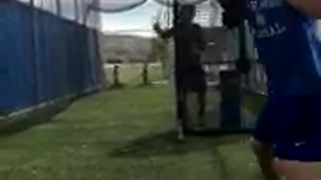 Collab copyright protection - swing cage face hit