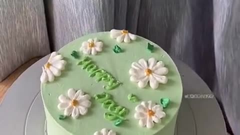 Easy Cake Decoration