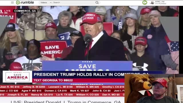 Trump's Speech At The Georgia Save America Rally!