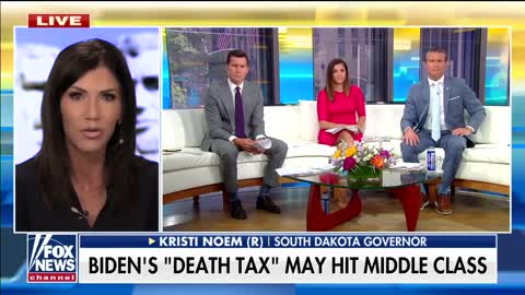 Biden’s ‘devastating’ death tax on middle class Gov. Noem