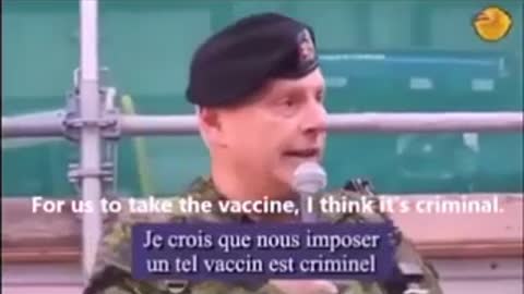 Canada Military Soldier Spoke Truth