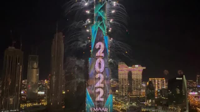 Happy new year Dubai 2022