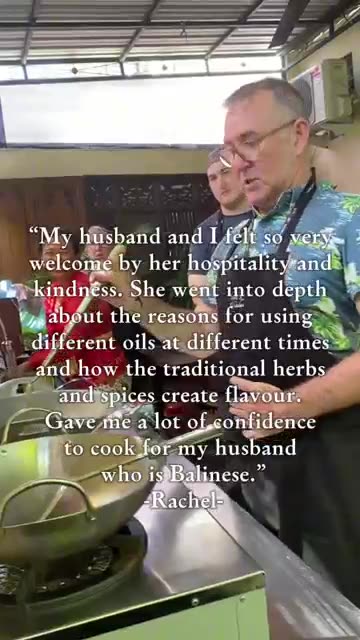 Making memories on your family Bali holiday-Private Balinese cooking classes🙏🏽😊