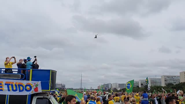 01/05/2021 - Democratic demonstrations in Brazil by supporters of President Bolsonaro