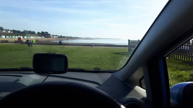Coffee in the car to my subscribers. Hill head Tichfield.