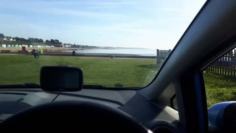 Coffee in the car to my subscribers. Hill head Tichfield.