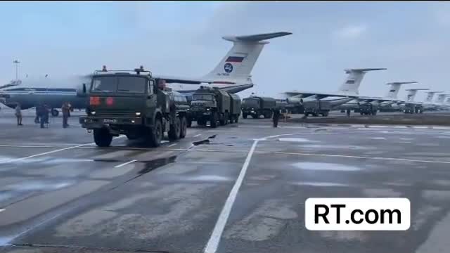 URGENT NEWS! The Russian Army has arrived in Kazakhstan!