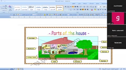 describing our houses