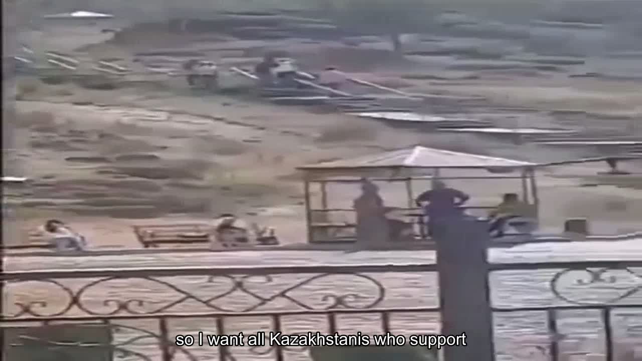 Russian fascists in Kazakhstan apparently hoped for a warm welcome, but it turned out as it happene
