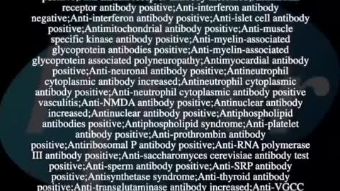 Pfizer’s ‘vaccine’ side effect list.