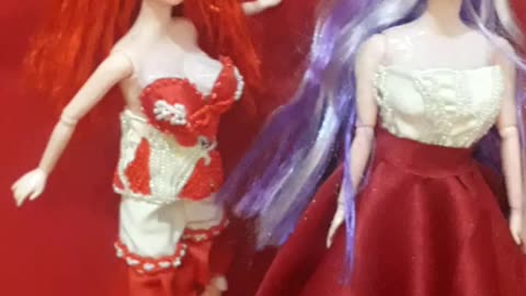 Christmas dolls